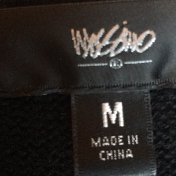 Mossimo black midi sweater dress in medium - Picture 7 of 8